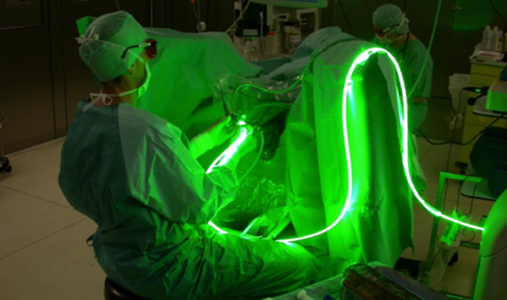 Green Light Laser behandeling van de prostaat.